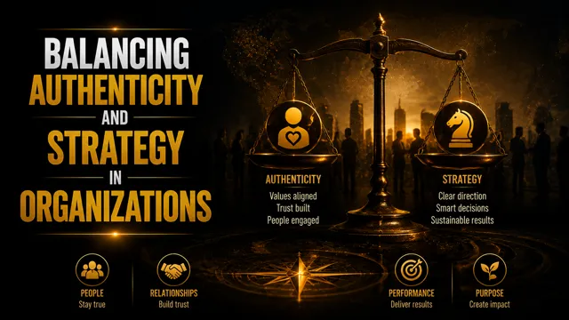 Balancing Authenticity and Strategy in Organizations
